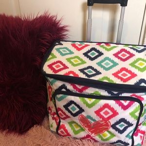 Thirty-One Thermal Rolling Cooler-candy corners 💜